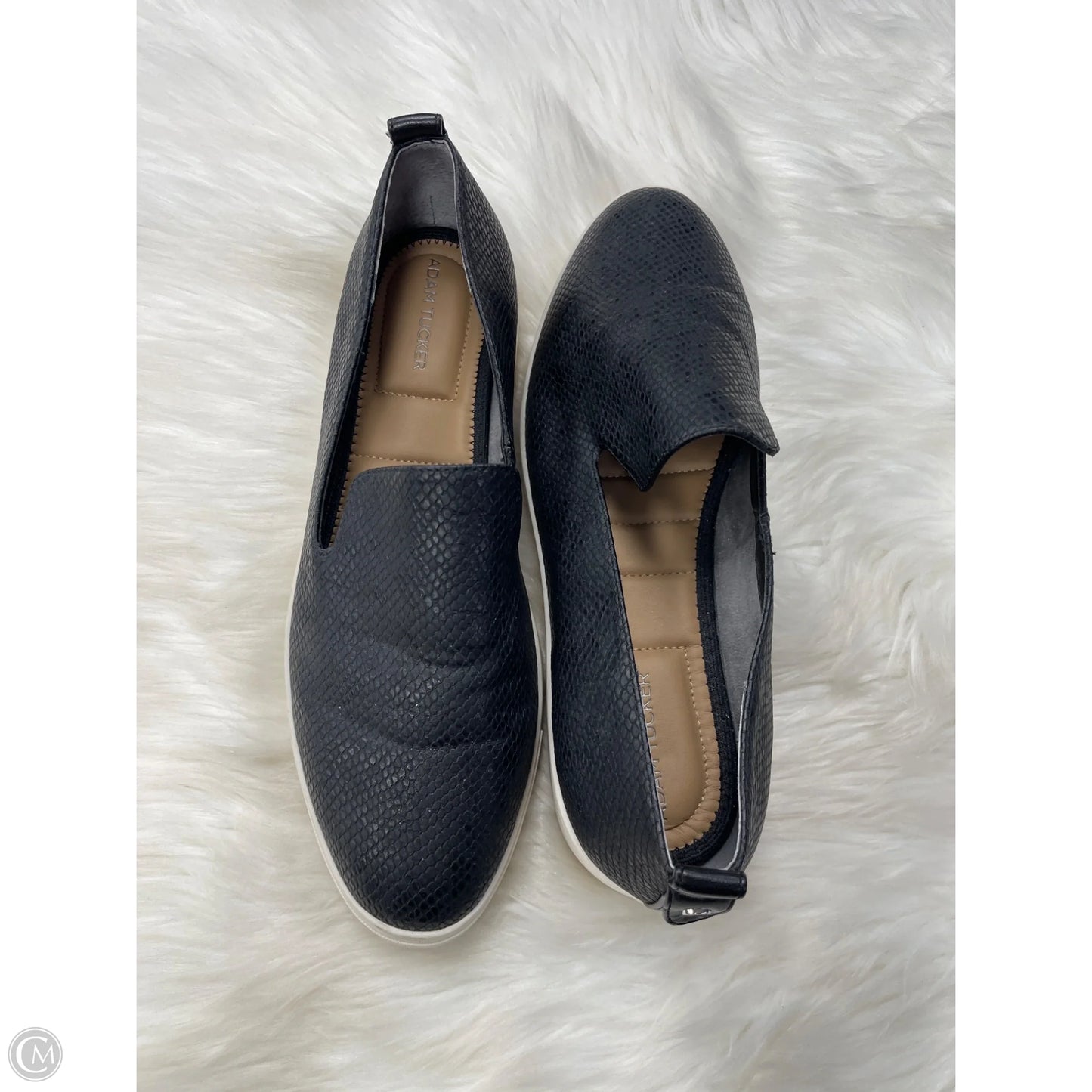 Shoes Flats By Adam Tucker In Black, Size: 10