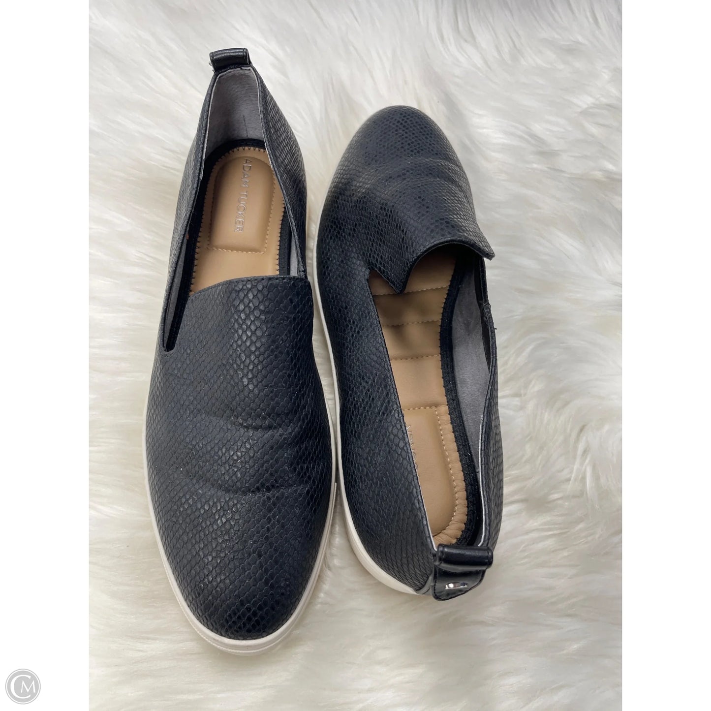 Shoes Flats By Adam Tucker In Black, Size: 10