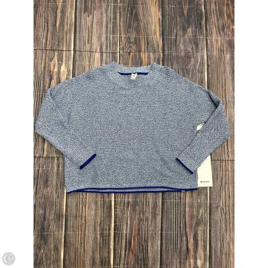 Sweater By Lululemon In Blue, Size: L