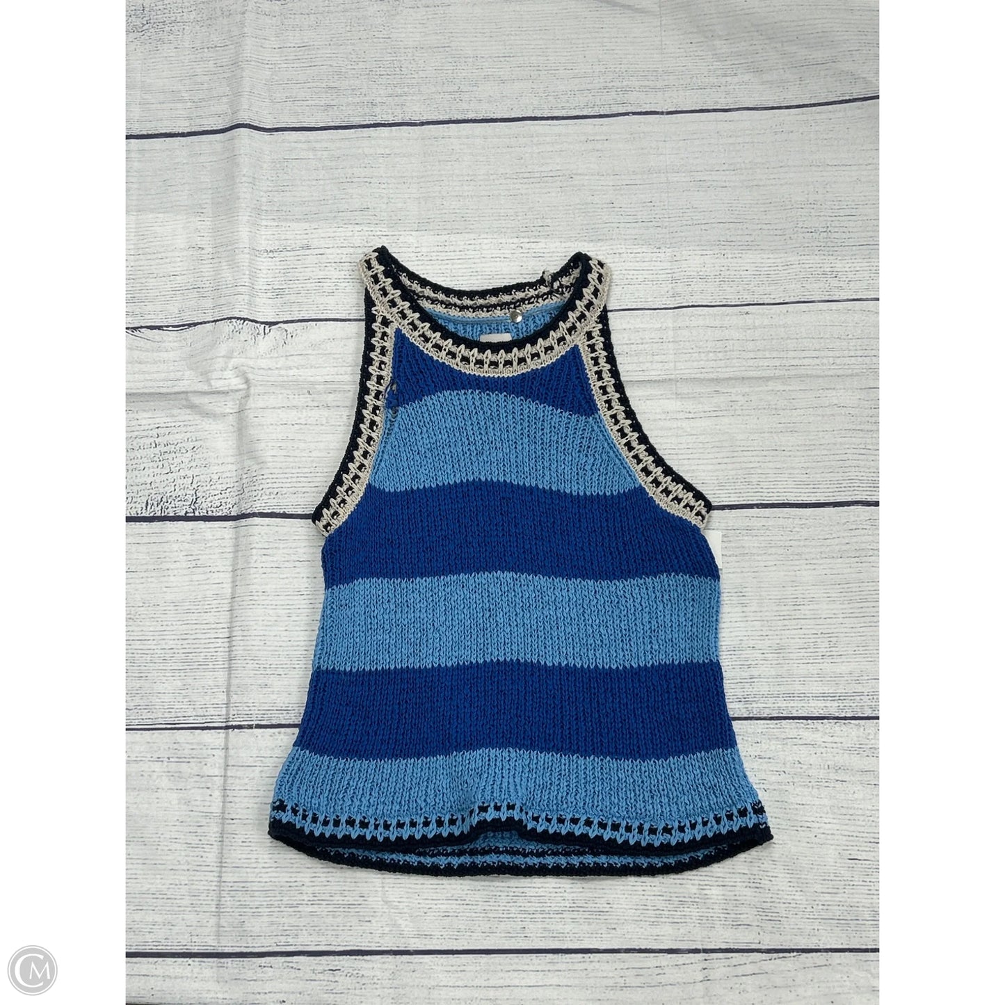 Tank Top By Nic + Zoe In Blue, Size: M