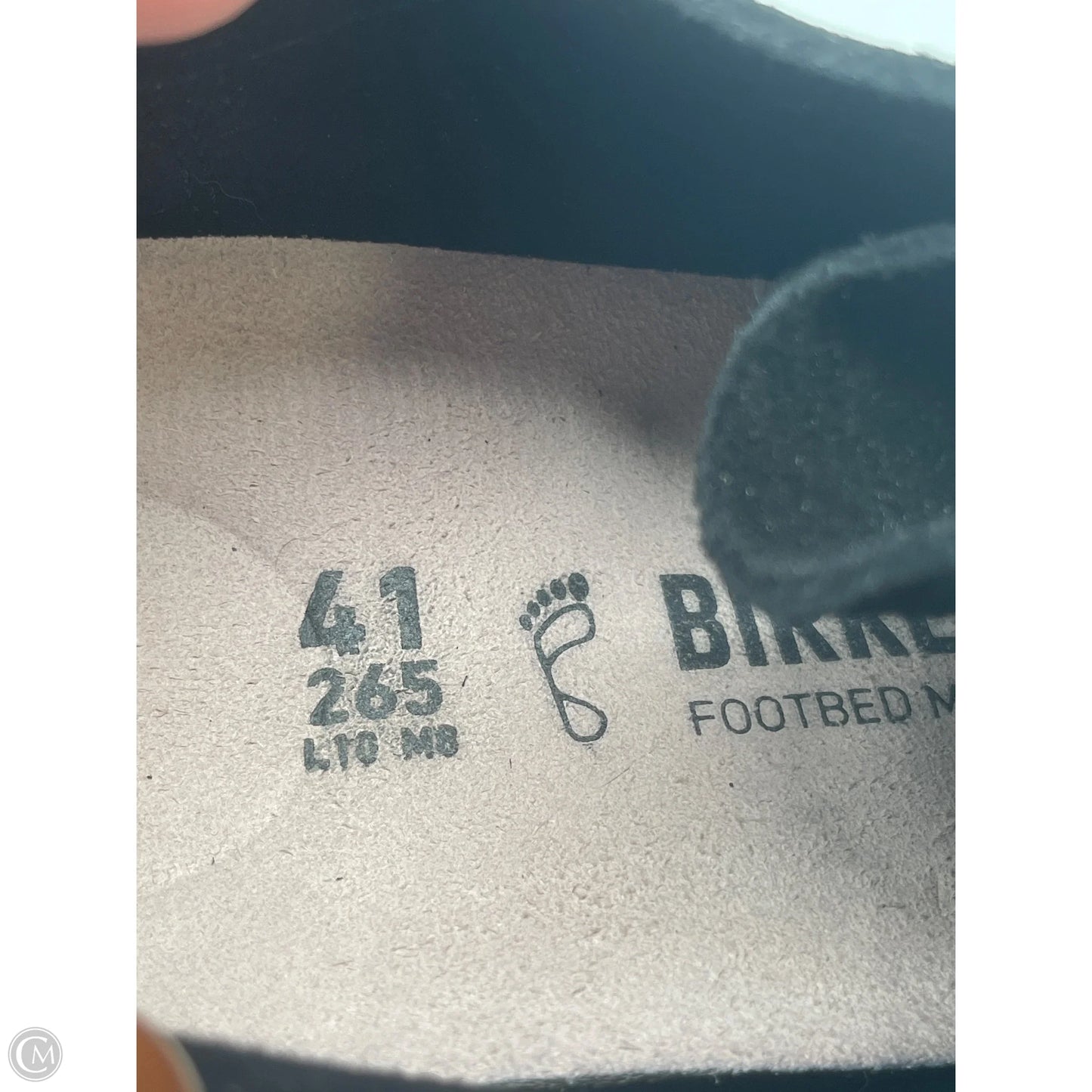 Shoes Flats By Birkenstock In Black, Size: 10