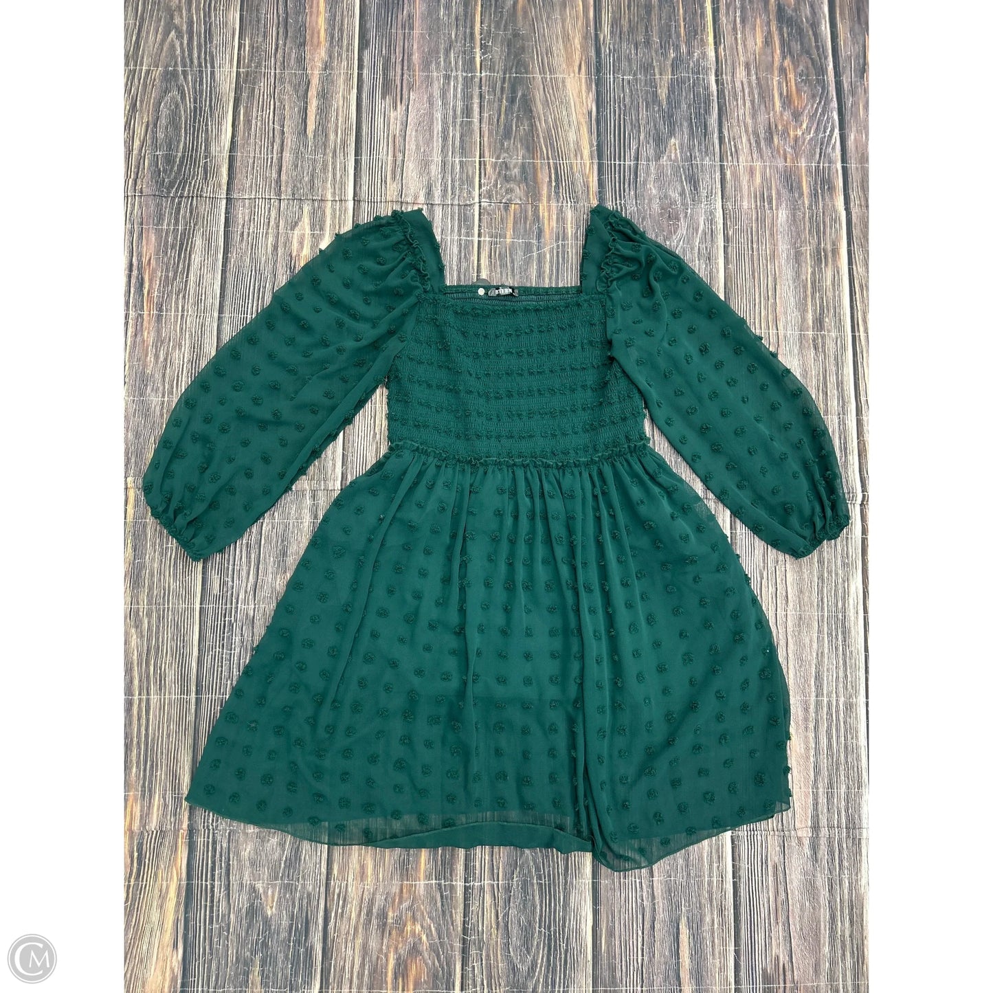 Dress Casual Short By Btfbm In Green, Size: 1x