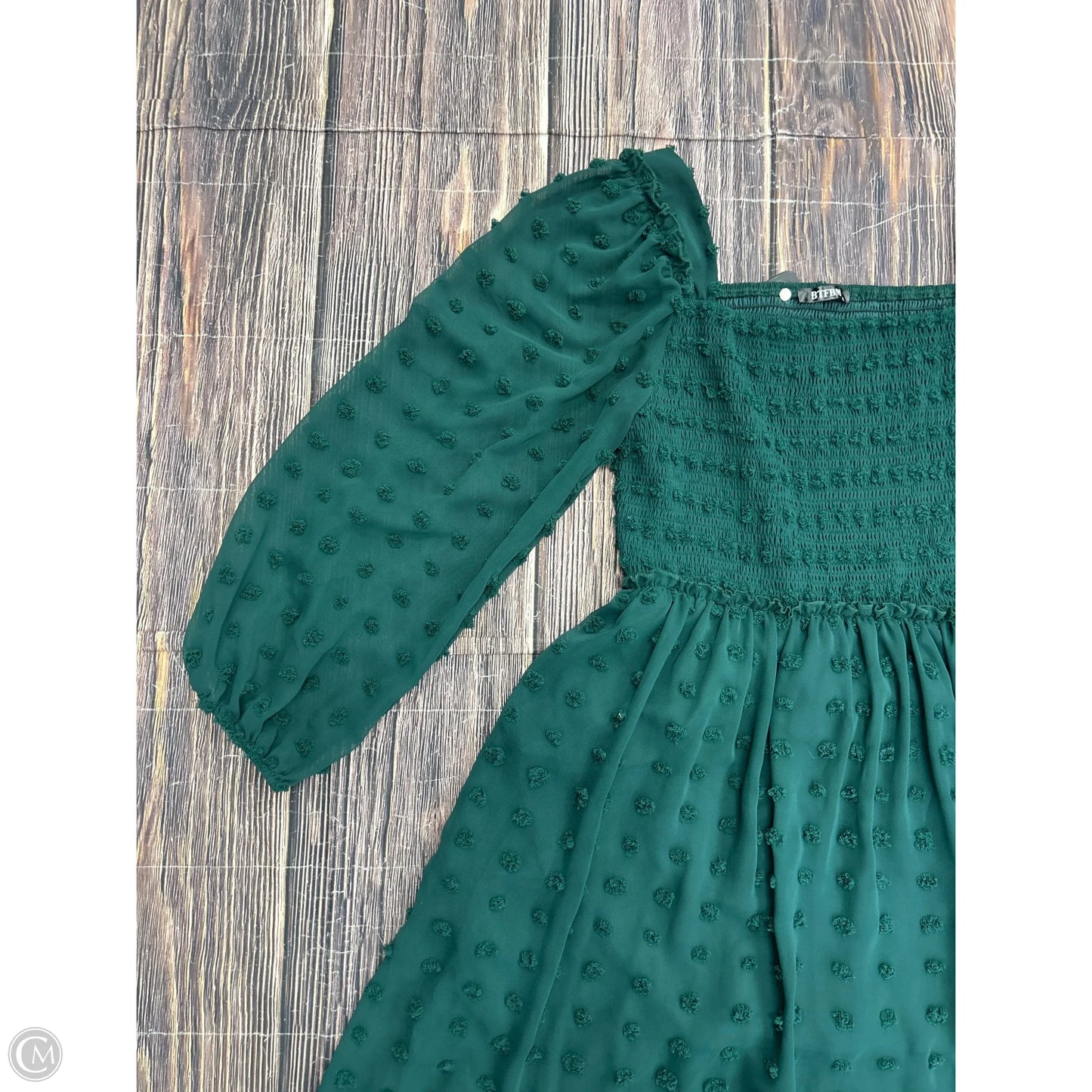 Dress Casual Short By Btfbm In Green, Size: 1x