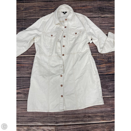 Dress Designer By Frye In White, Size: 1x