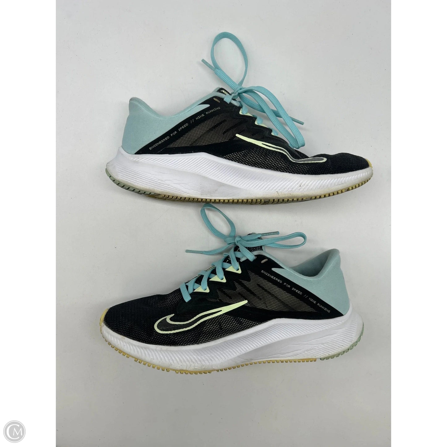 Shoes Athletic By Nike In Black, Size: 7