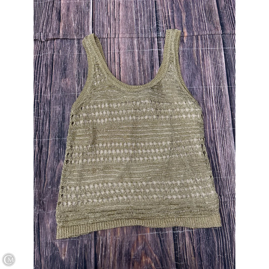 Tank Top By White House Black Market In Gold, Size: M