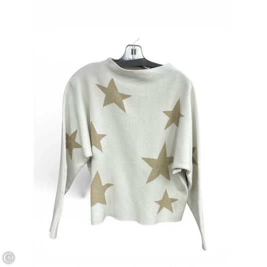 Sweater By Sioni In White, Size: Xl