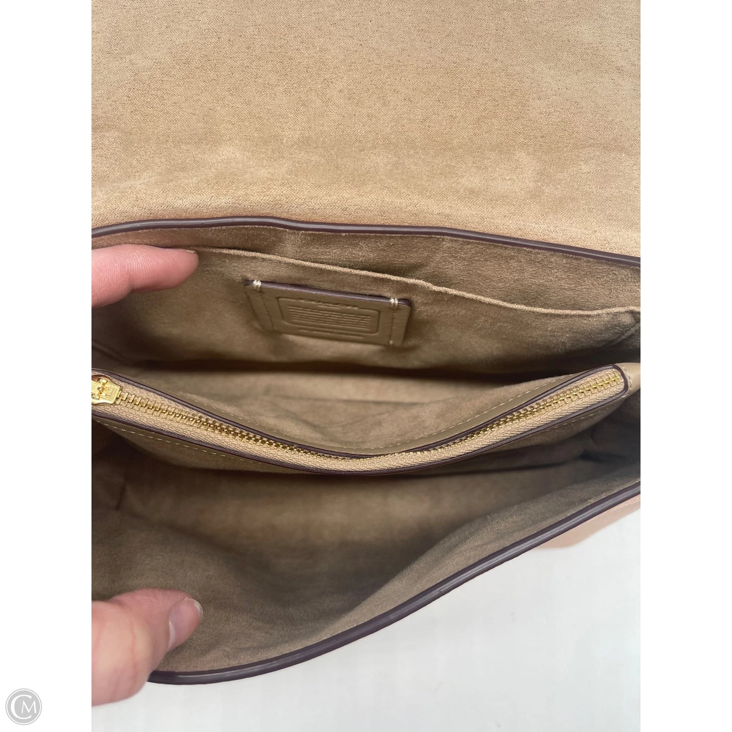 Handbag Designer By Coach, Size: Small