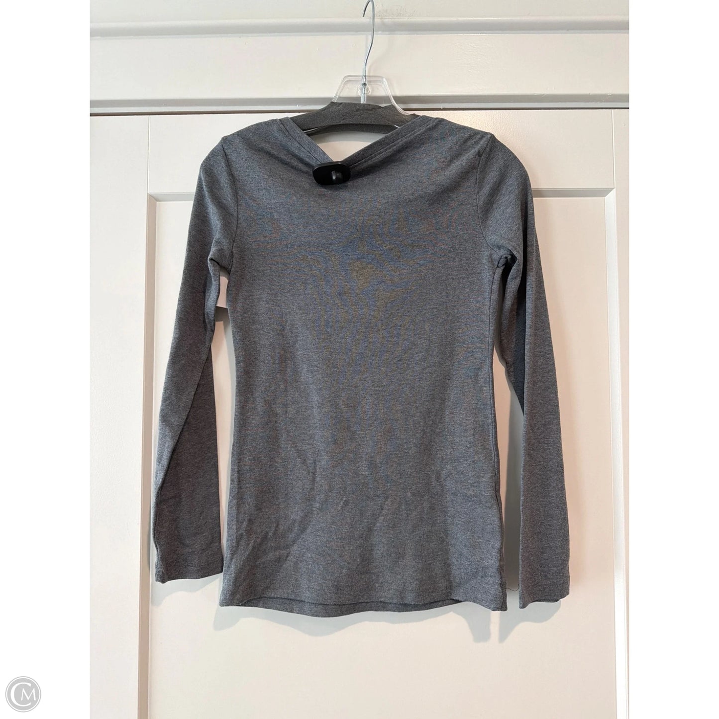 Top Long Sleeve By Eddie Bauer In Grey, Size: Xs