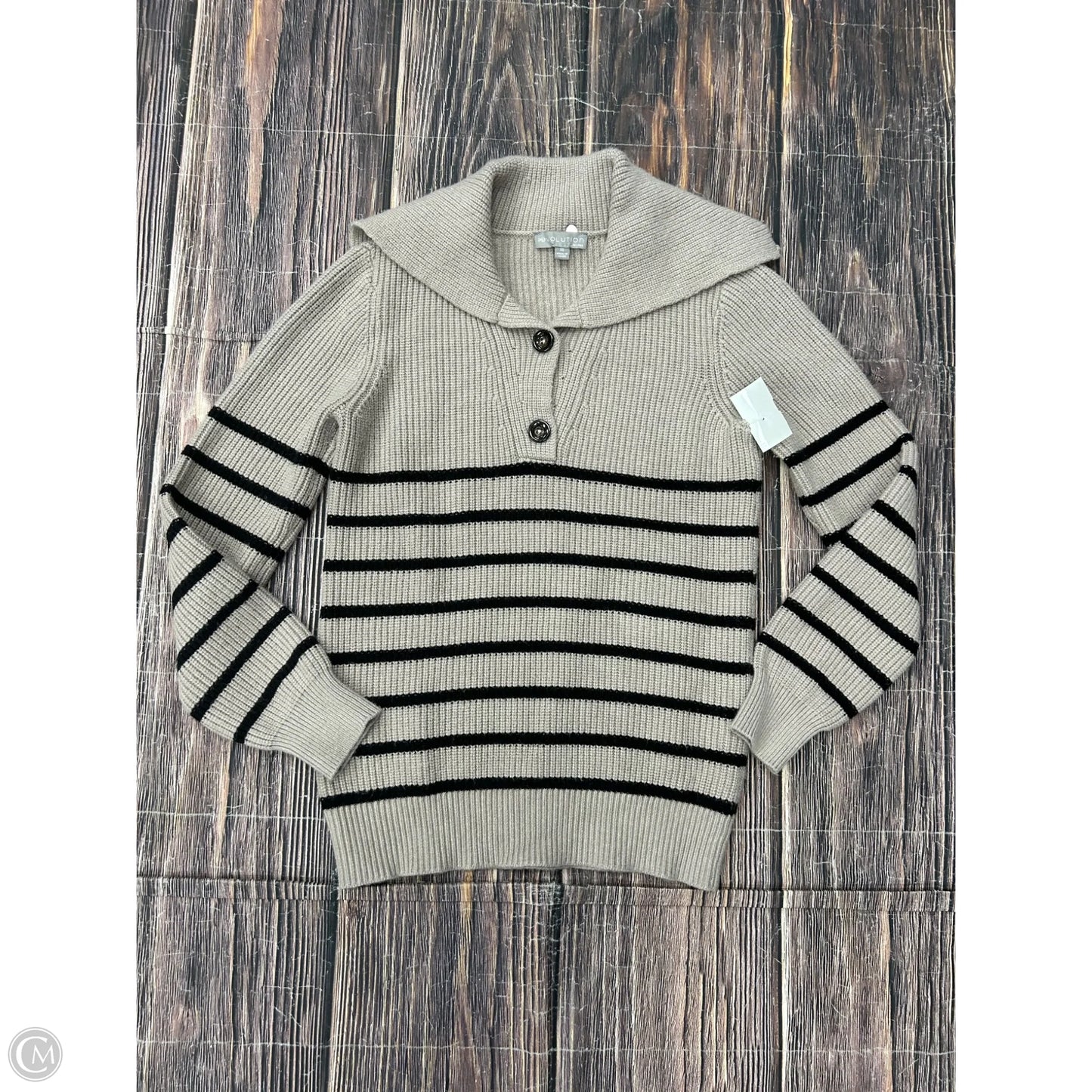 Sweater By Evolution In Brown, Size: Xs