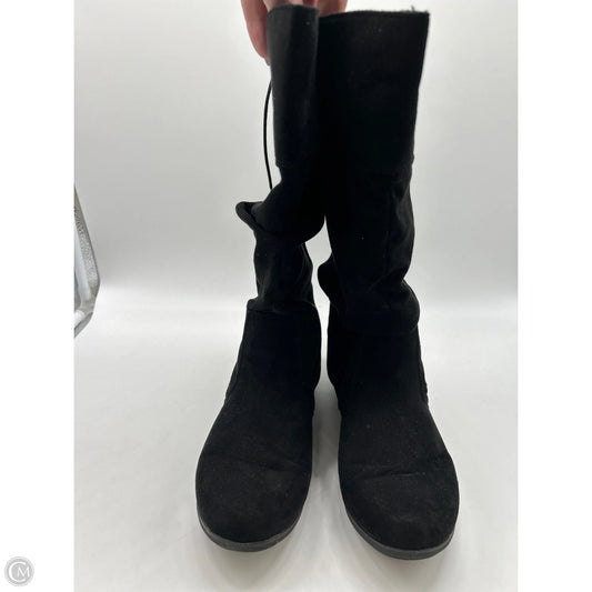 Boots Mid-calf Flats By Arizona In Black, Size: 7.5