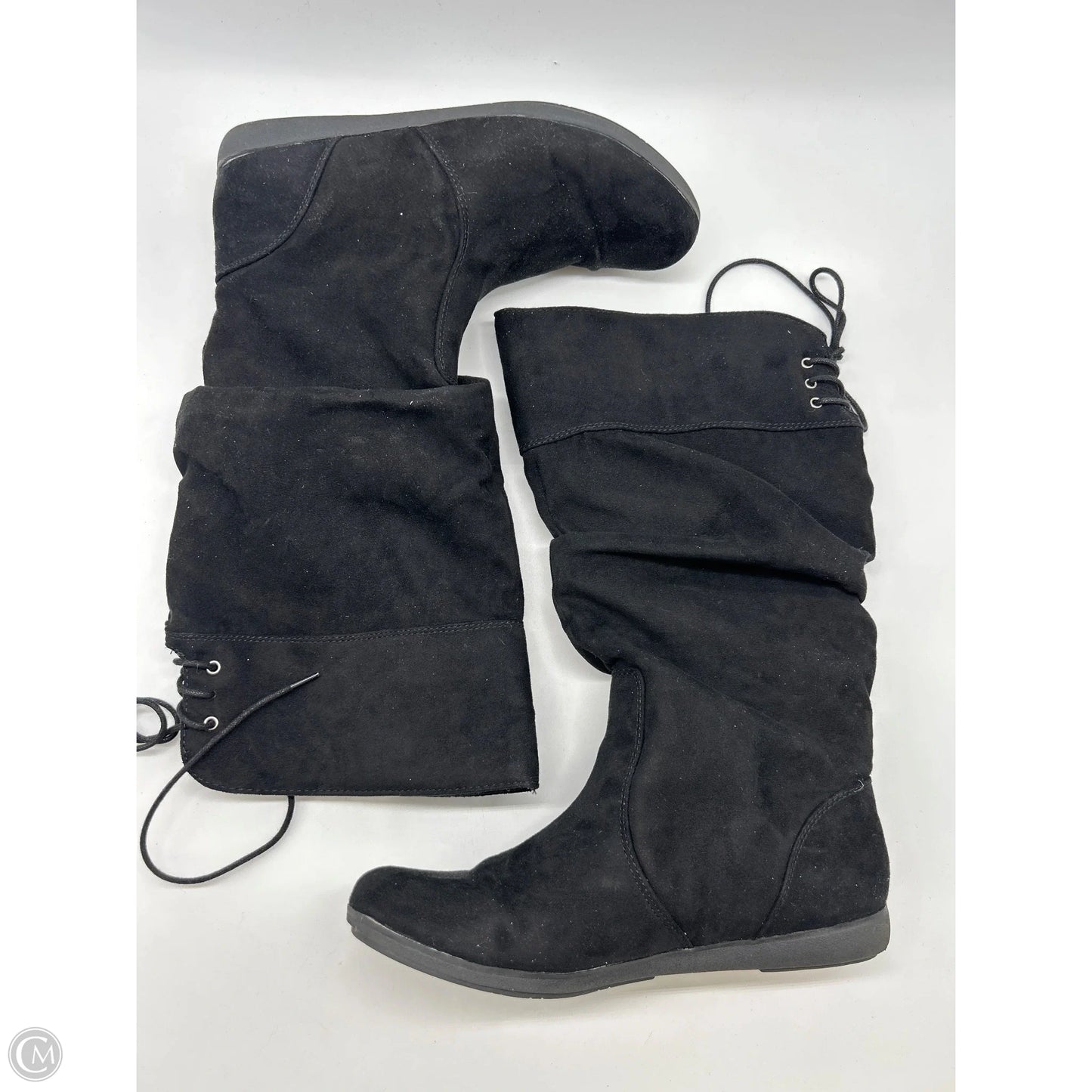 Boots Mid-calf Flats By Arizona In Black, Size: 7.5