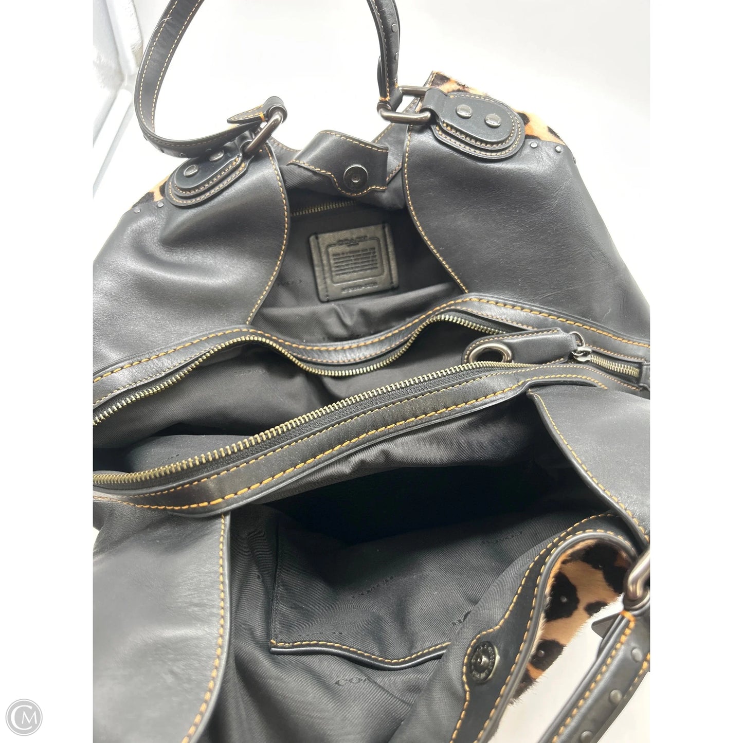 Handbag Designer By Coach, Size: Large