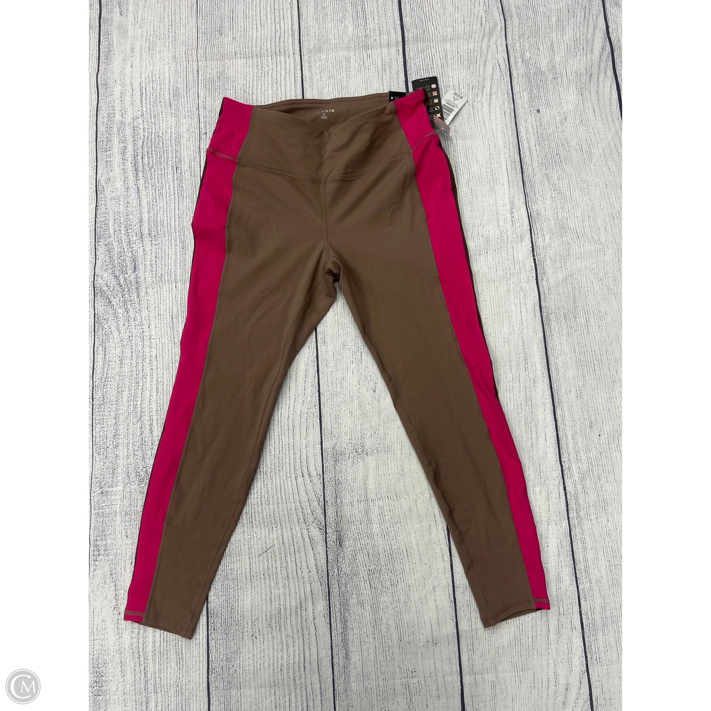 Athletic Leggings By Torrid In Brown, Size: 1x