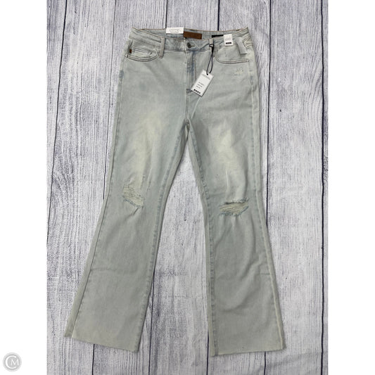 Jeans Boot Cut By Judy Blue In Blue Denim, Size: 14