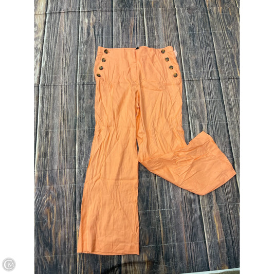 Pants Wide Leg By Ann Taylor In Orange, Size: 14