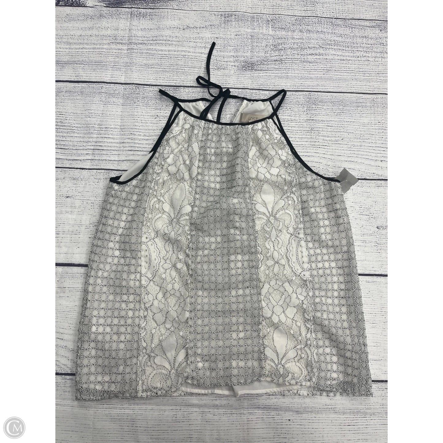 Tank Top By Loft In White, Size: S
