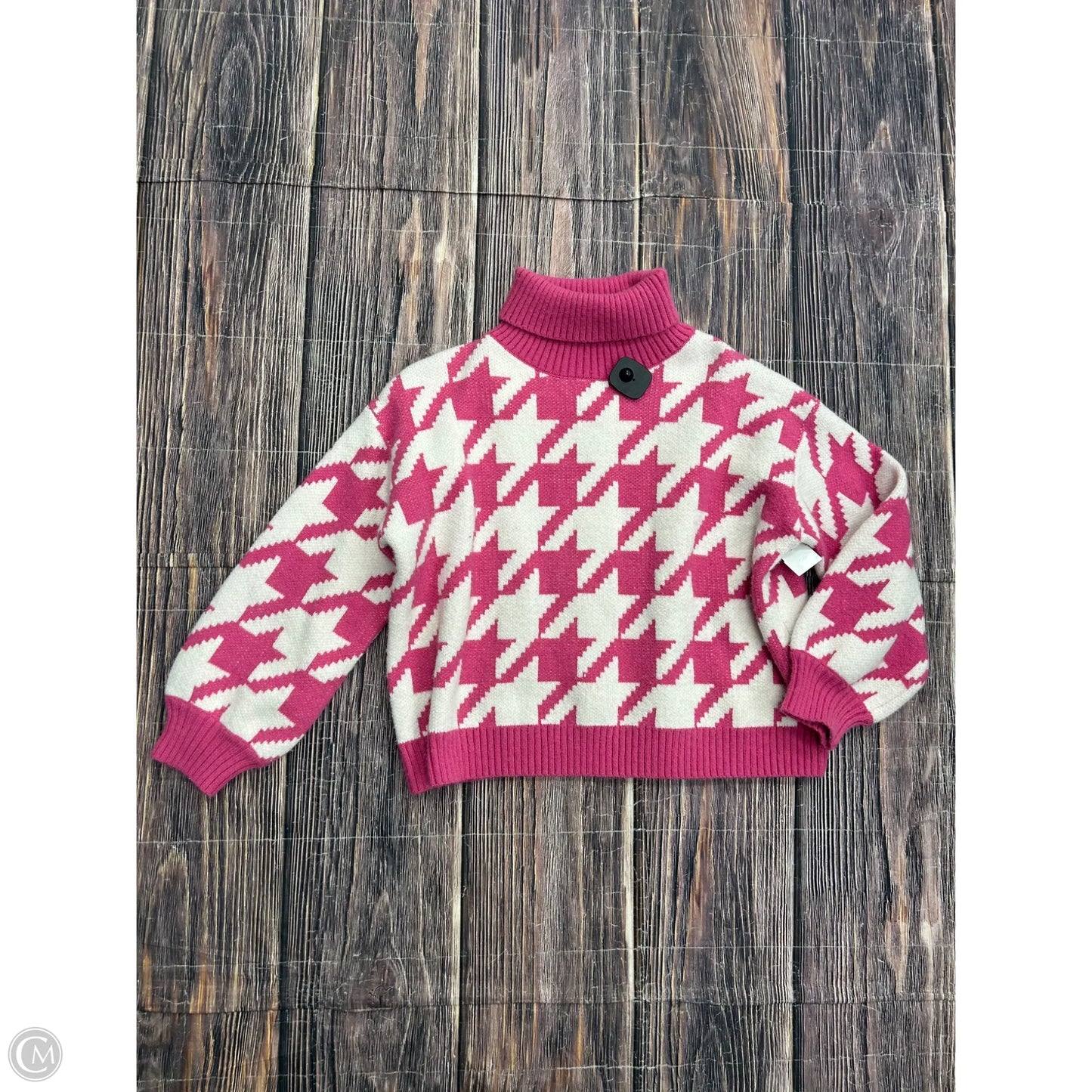 Sweater By Clothes Mentor In Pink, Size: S