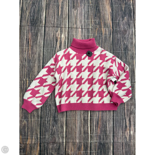 Sweater By Clothes Mentor In Pink, Size: S