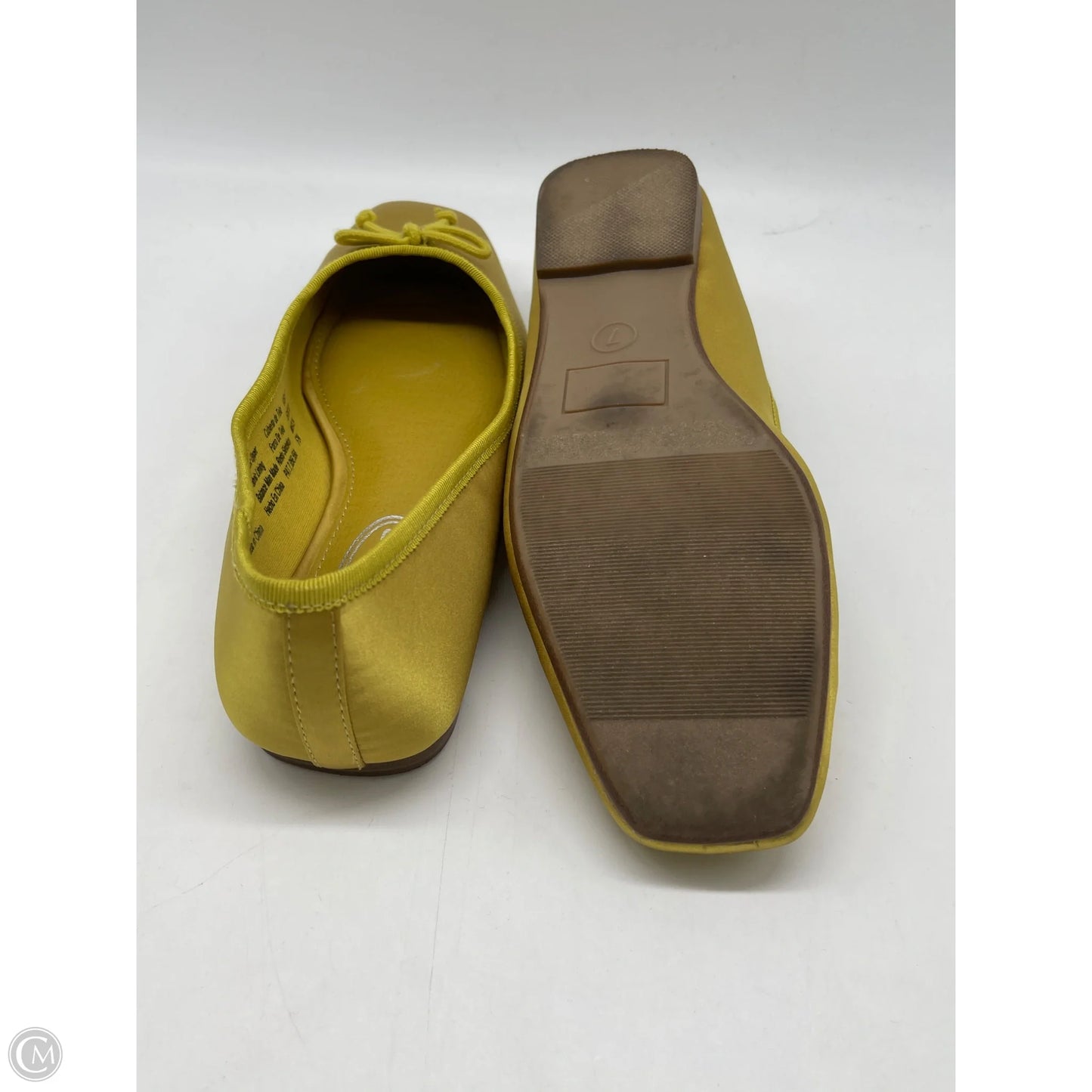 Shoes Flats By Scoop In Green, Size: 7