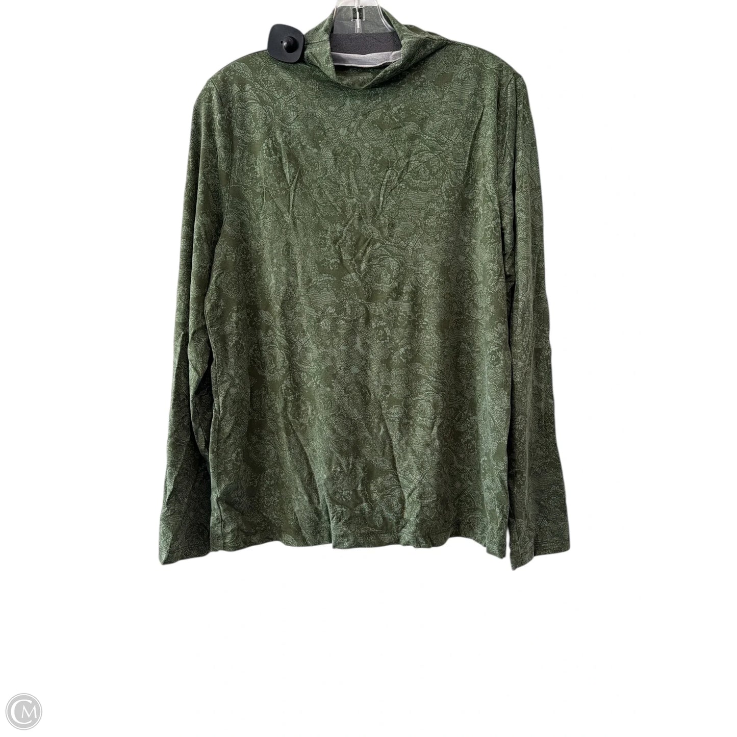 Top Sleeveless By Loft In Green, Size: Xl