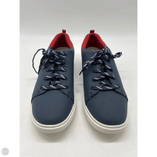 Shoes Sneakers By Clarks In Blue, Size: 8