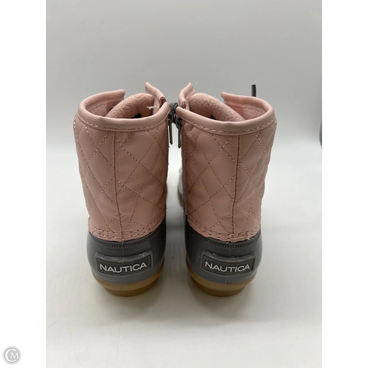 Boots Rain By Nautica In Grey & Pink, Size: 9
