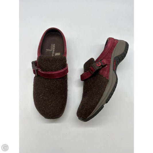 Shoes Flats By Merrell In Brown, Size: 8.5