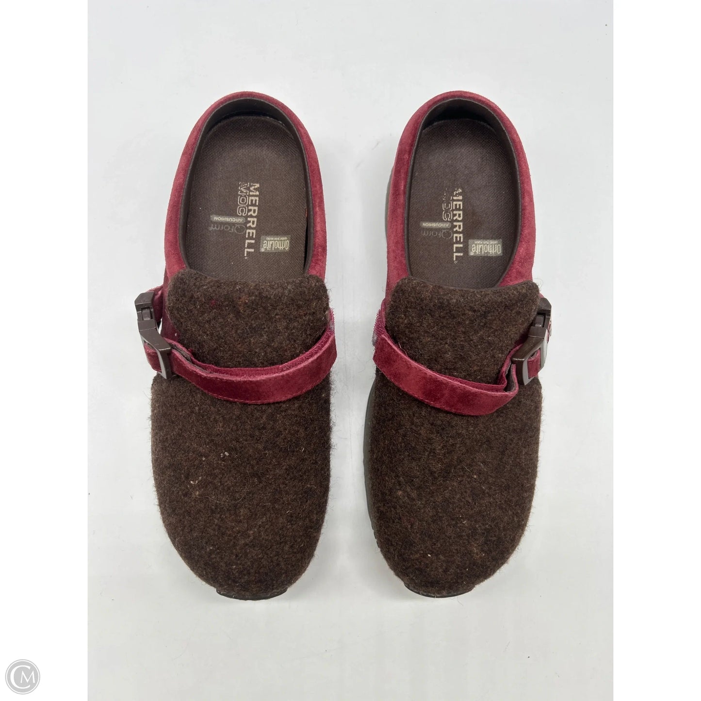 Shoes Flats By Merrell In Brown, Size: 8.5
