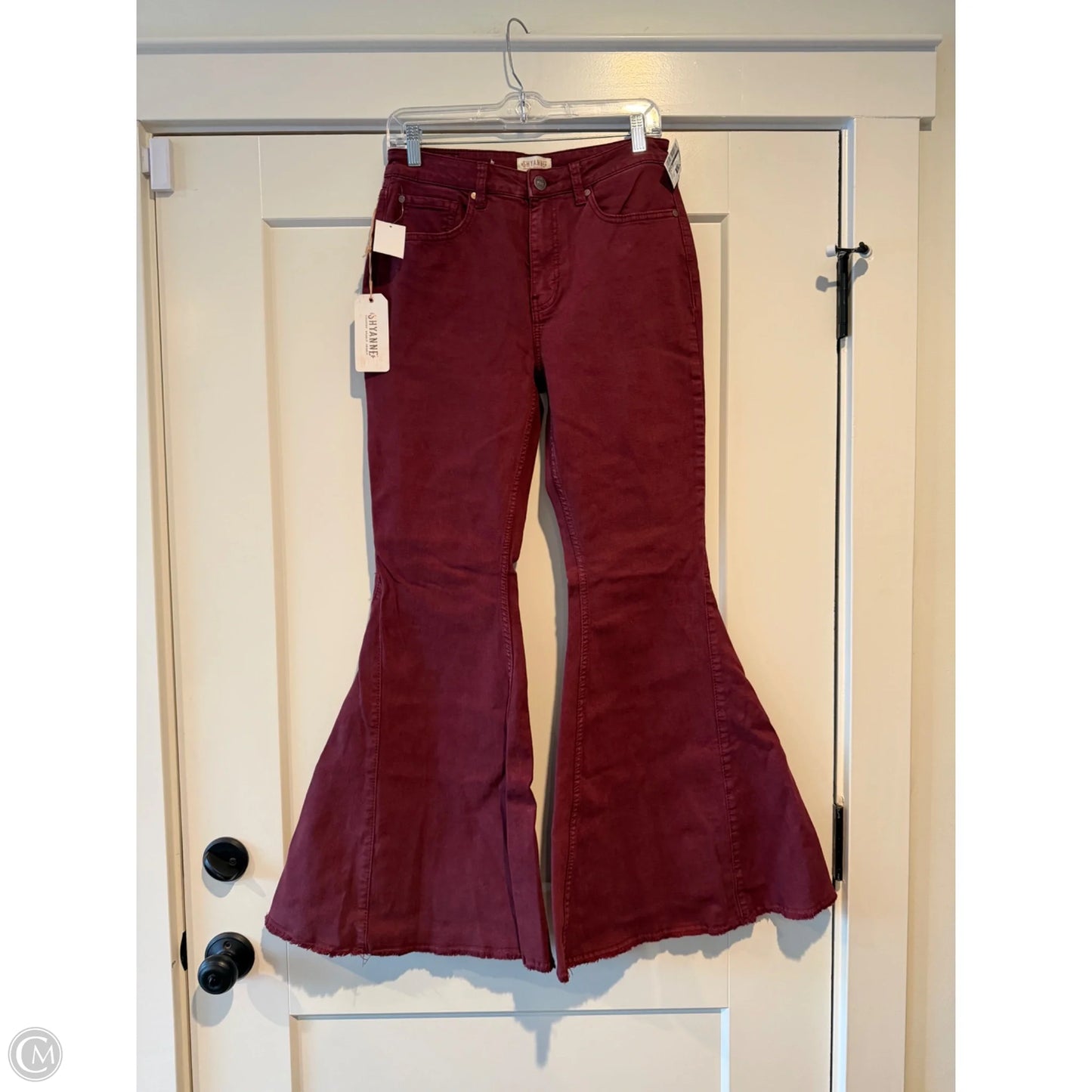 Jeans Flared By Shyanne In Red, Size: 12p