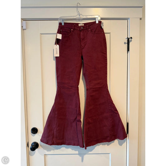 Jeans Flared By Shyanne In Red, Size: 12p
