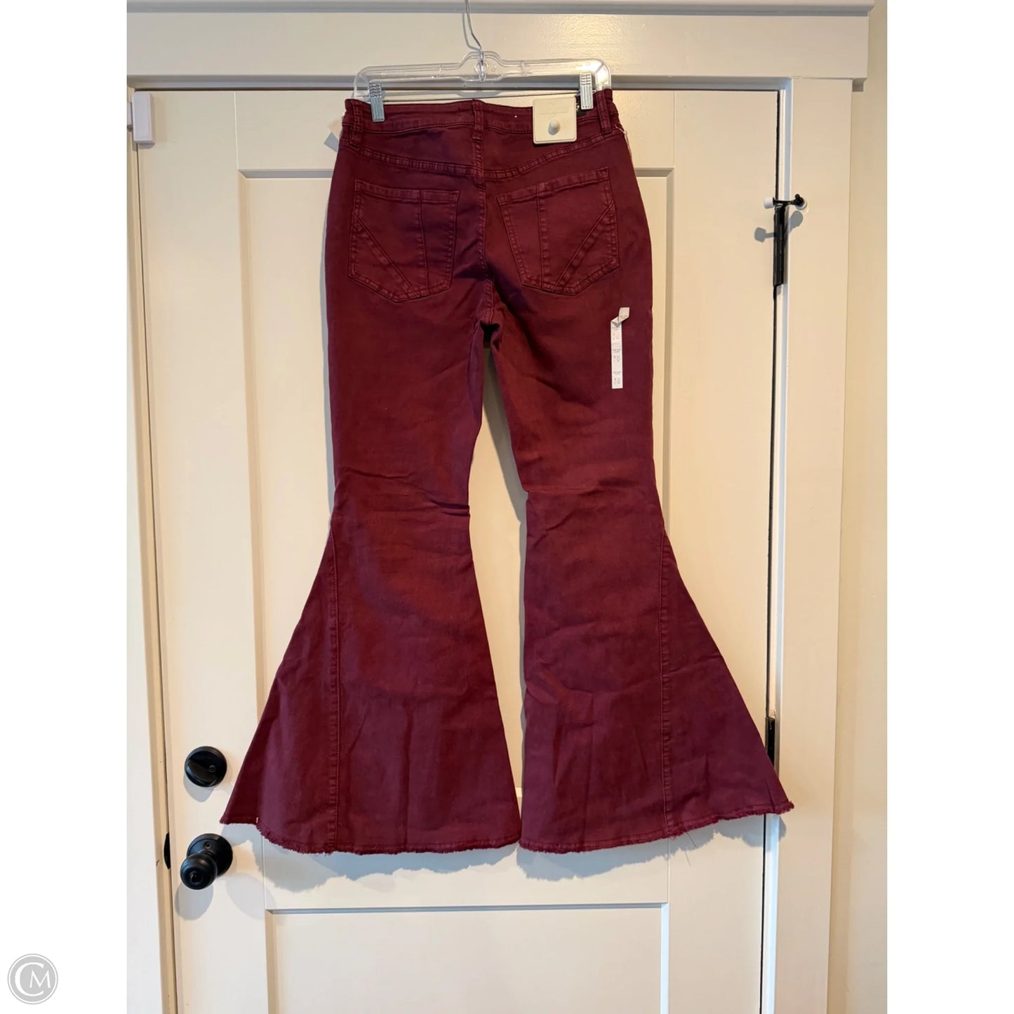 Jeans Flared By Shyanne In Red, Size: 12p