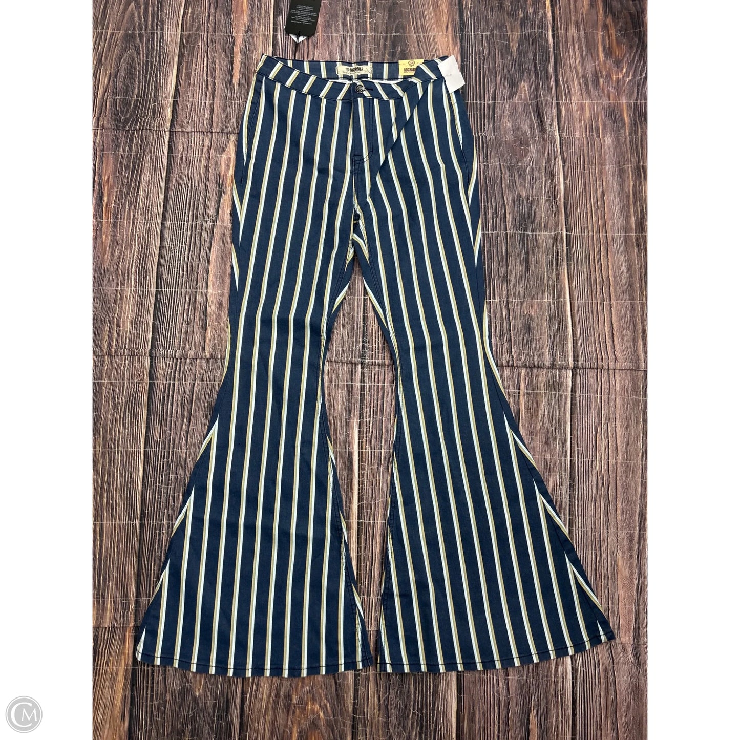 Jeans Flared By Clothes Mentor In Blue, Size: 12