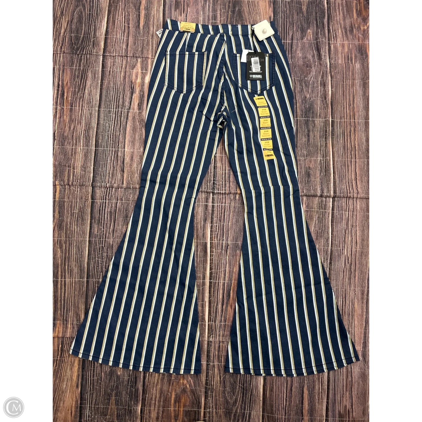 Jeans Flared By Clothes Mentor In Blue, Size: 12