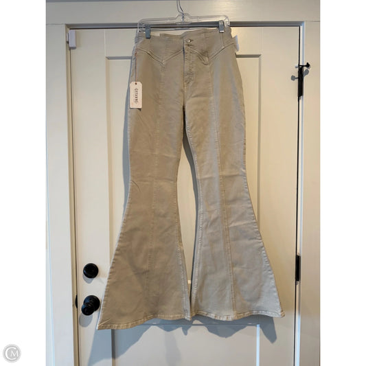 Jeans Flared By Shyanne In Cream, Size: 12