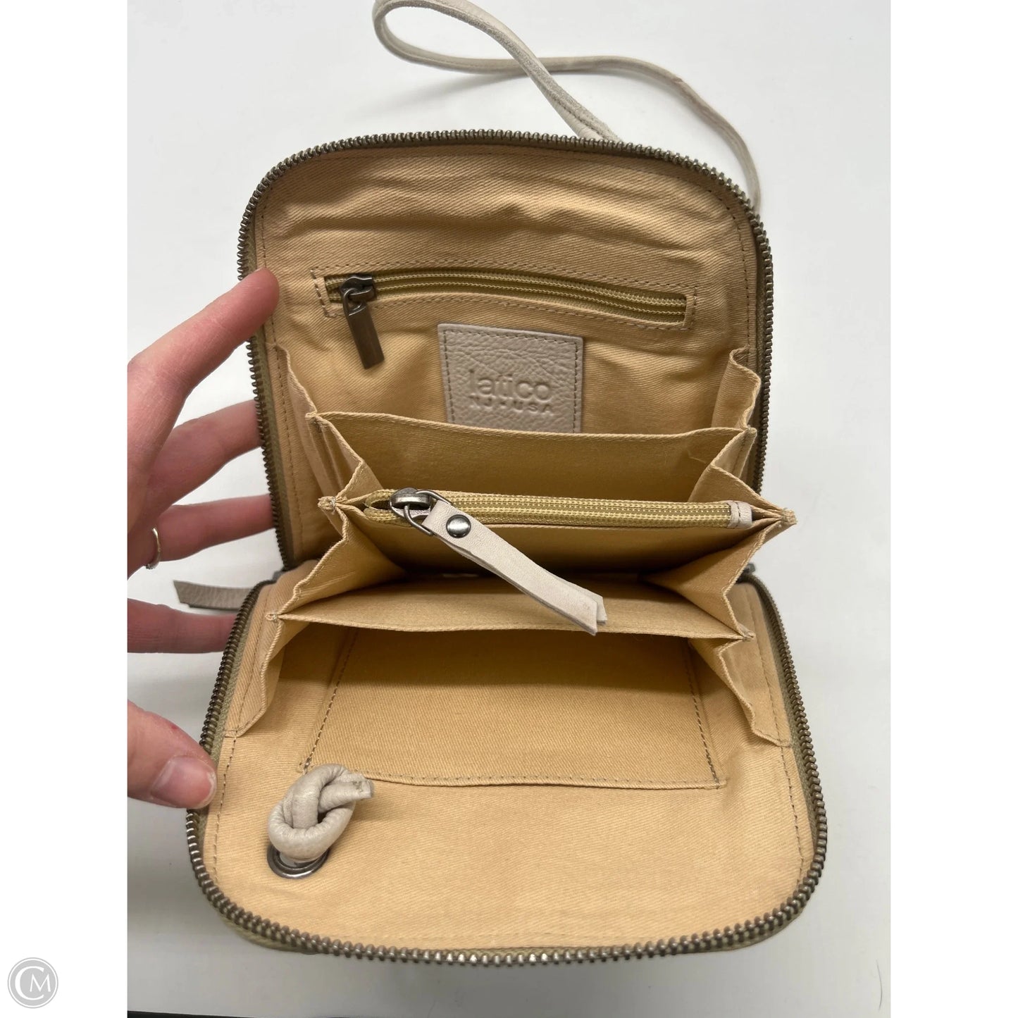 Crossbody Leather By Cmc, Size: Small