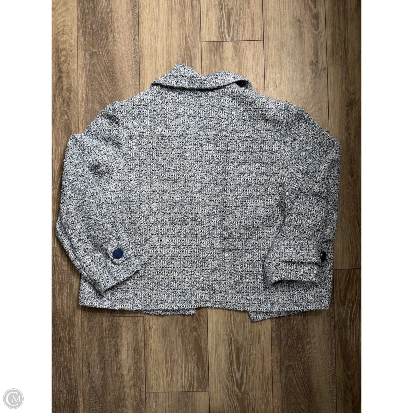 Jacket Other By Chicos In Blue, Size: 1x