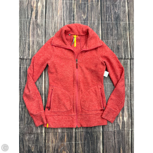 Jacket Fleece By Lole In Red, Size: S