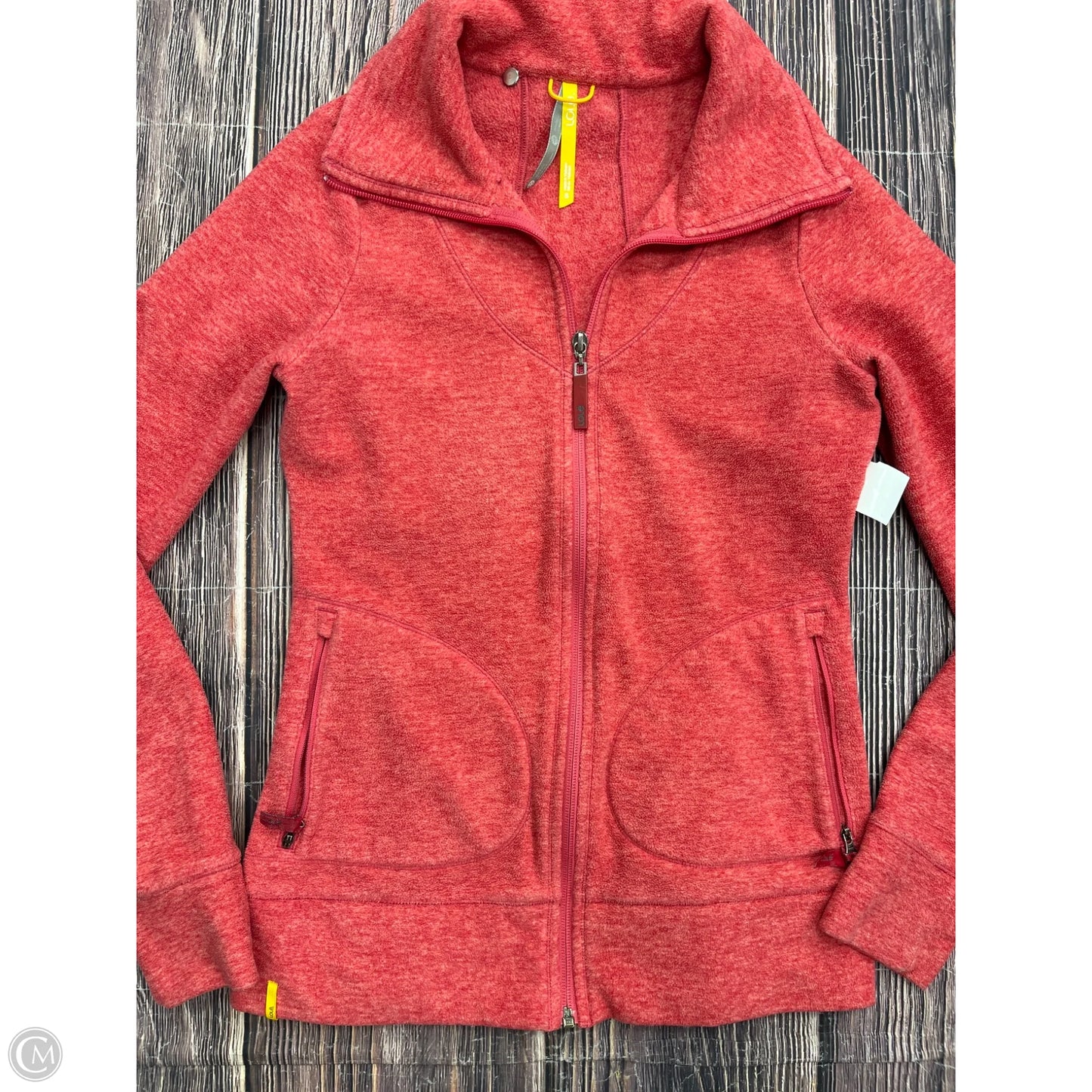 Jacket Fleece By Lole In Red, Size: S