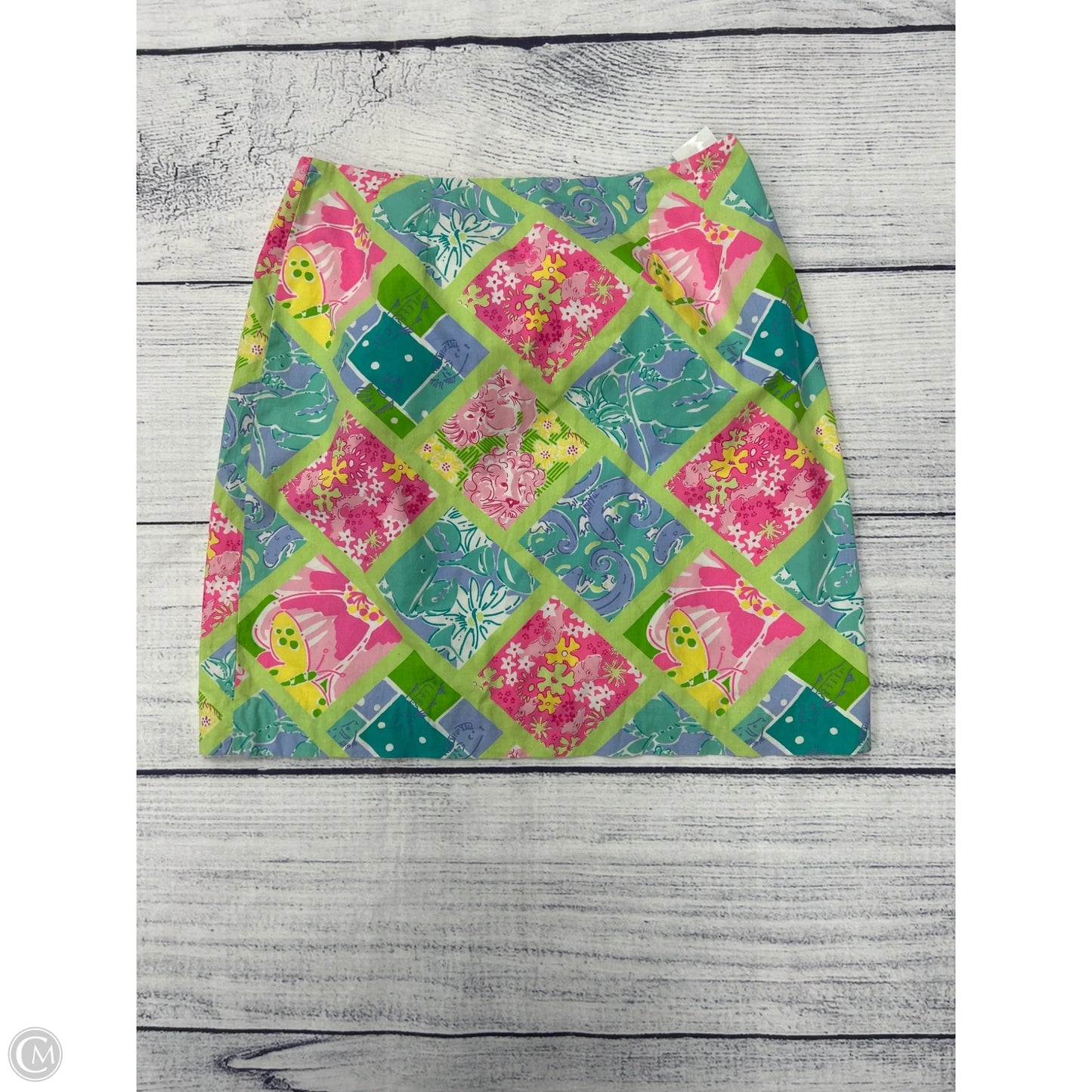 Skirt Designer By Lilly Pulitzer In Green, Size: 4