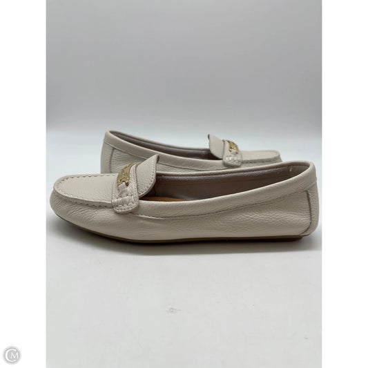 Shoes Flats By Calvin Klein In White, Size: 8