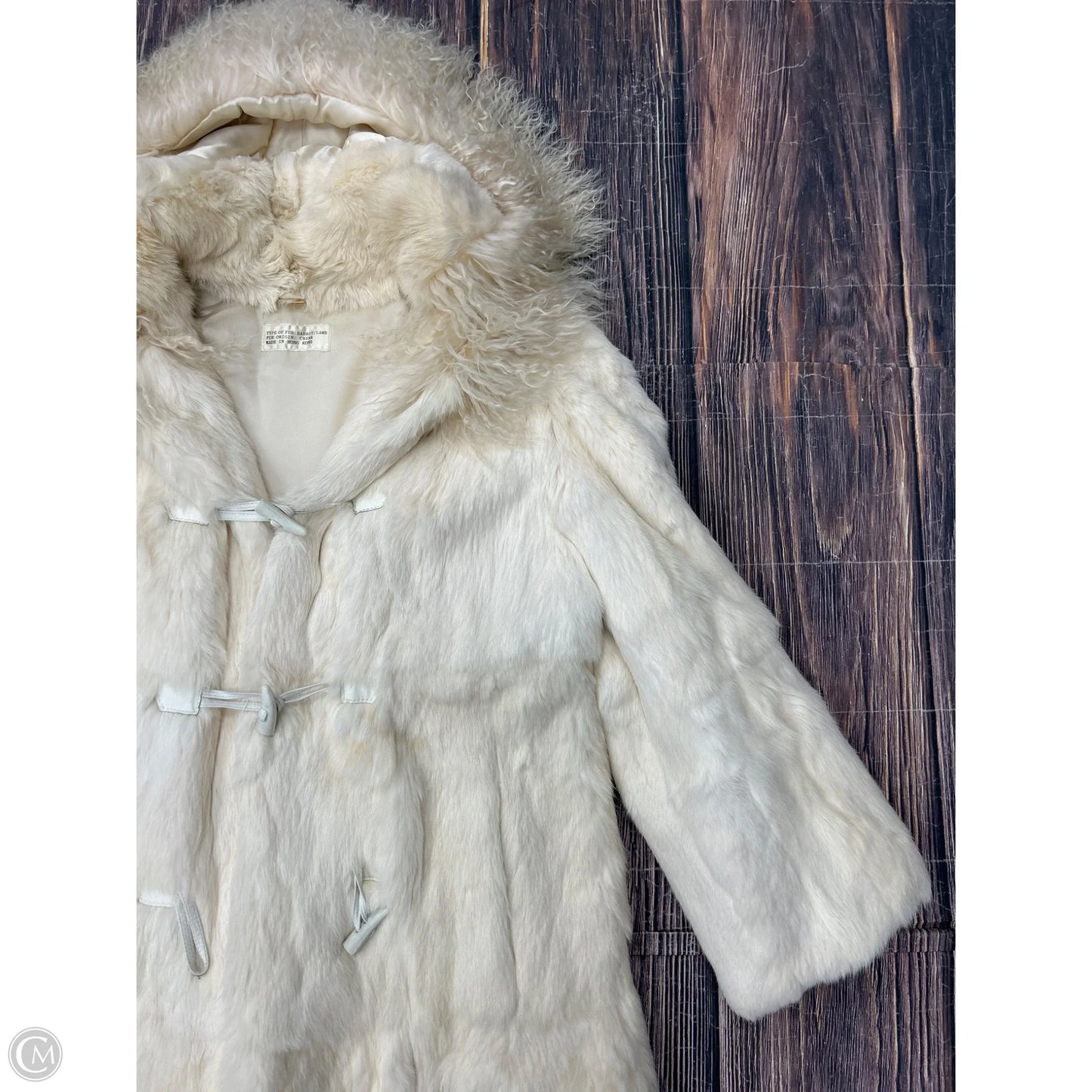 Coat Other By Clothes Mentor In Cream, Size: Xl