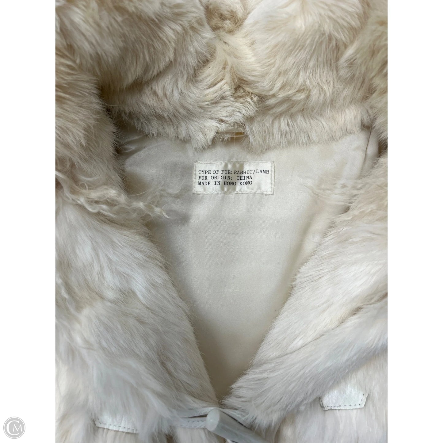 Coat Other By Clothes Mentor In Cream, Size: Xl