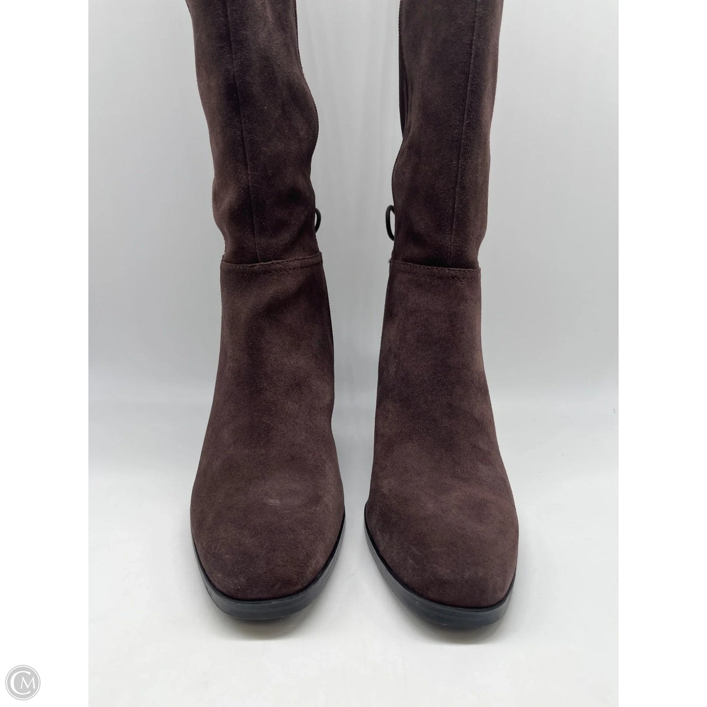 Boots Knee Heels By Lucky Brand In Brown, Size: 8