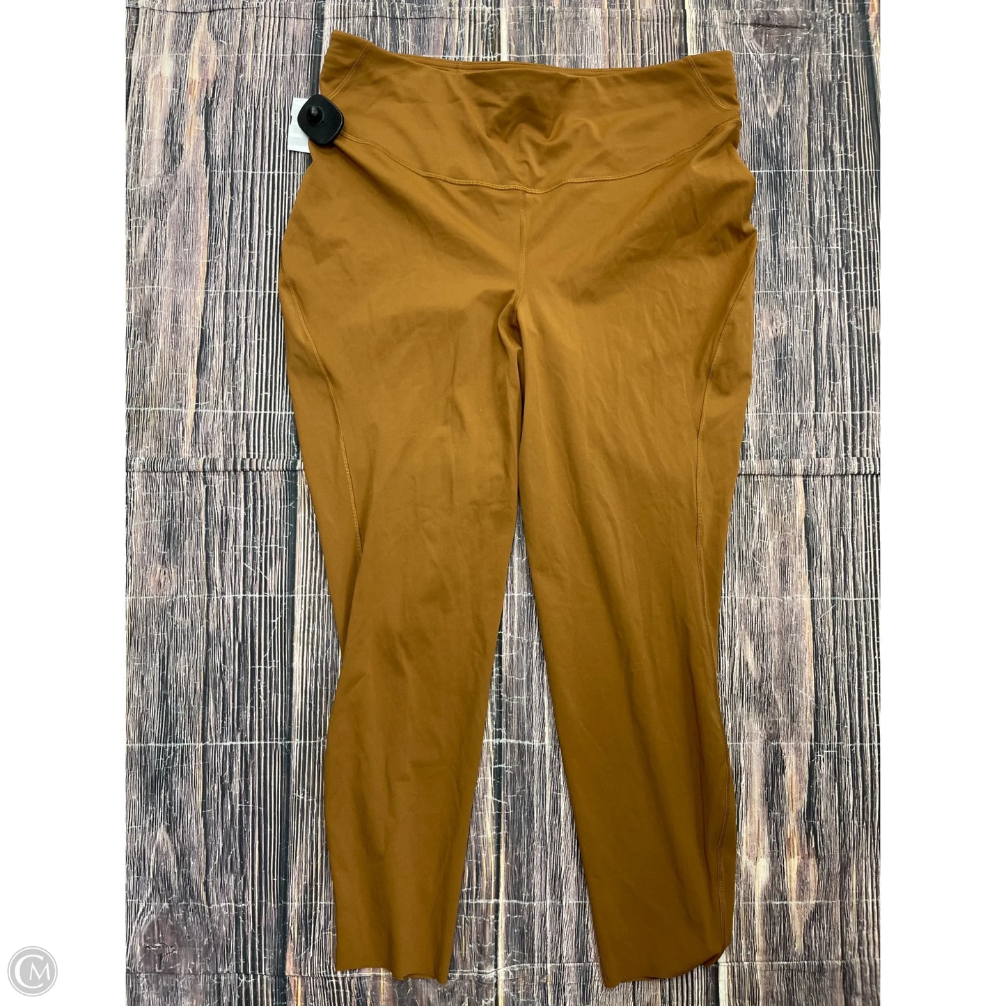 Athletic Leggings By Lululemon In Brown, Size: 16