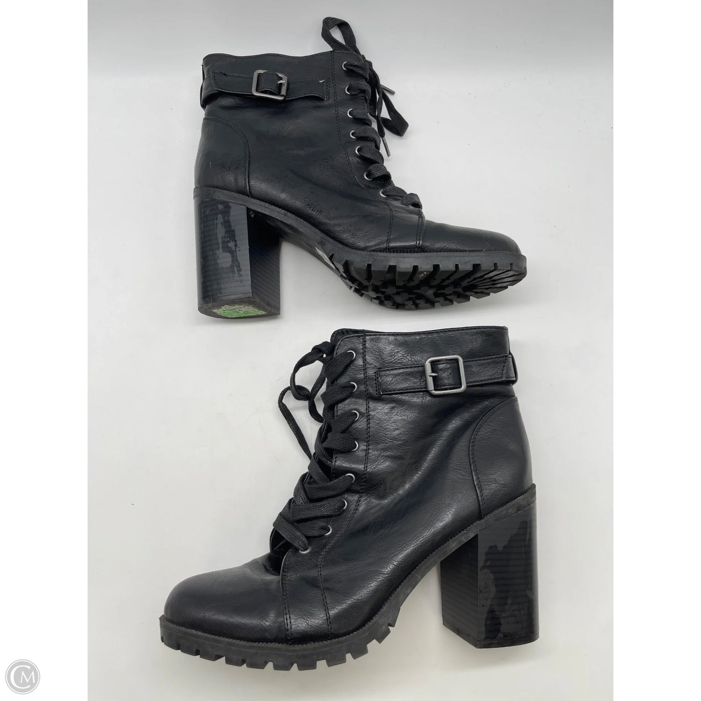 Boots Ankle Heels By Torrid In Black, Size: 10.5