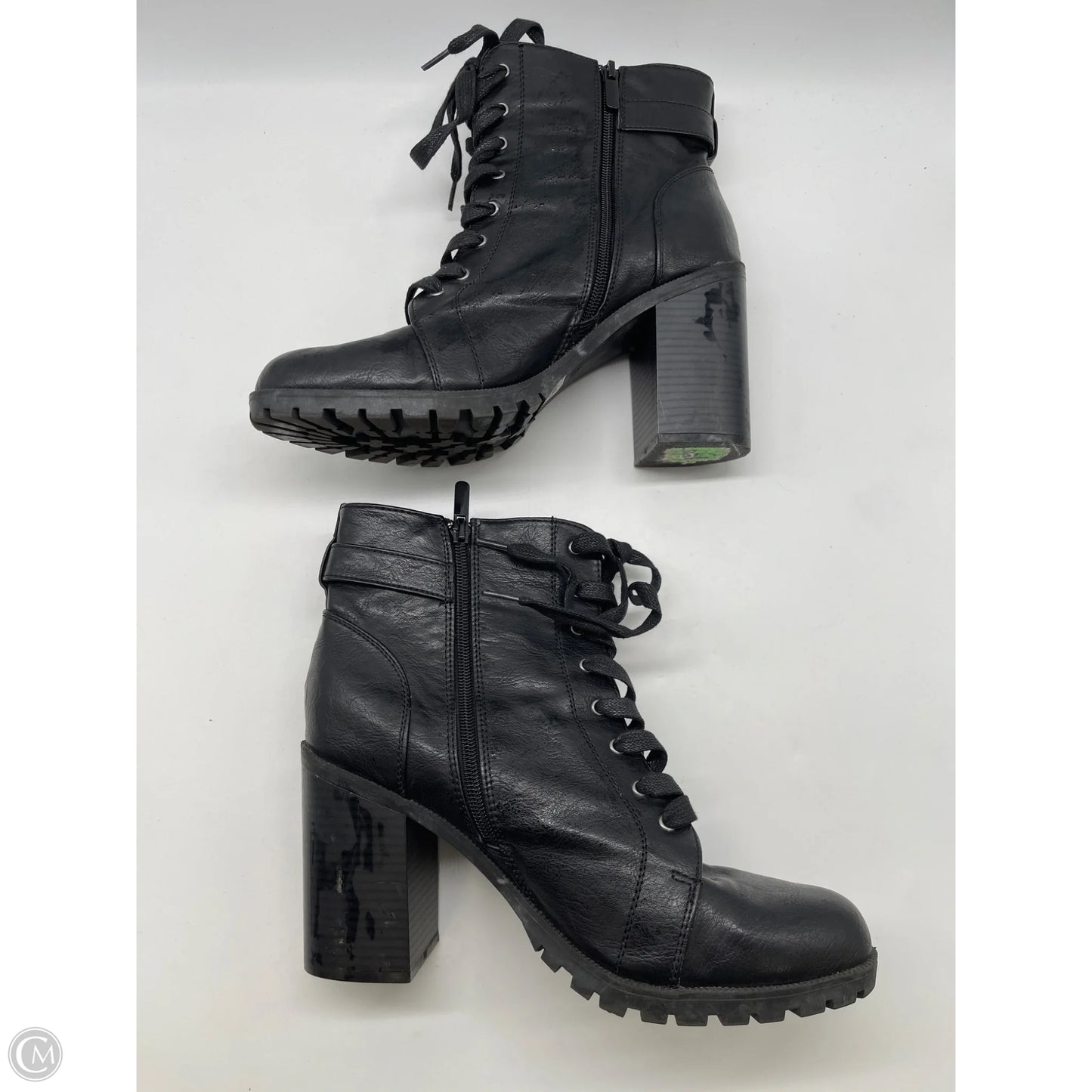 Boots Ankle Heels By Torrid In Black, Size: 10.5