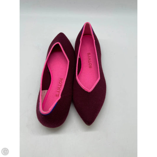 Shoes Flats By Rothys In Red, Size: 5.5