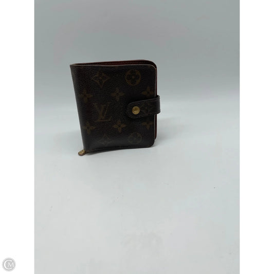Wallet Luxury Designer By Louis Vuitton, Size: Medium