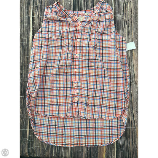 Tank Top By Loft In Pink, Size: Xs